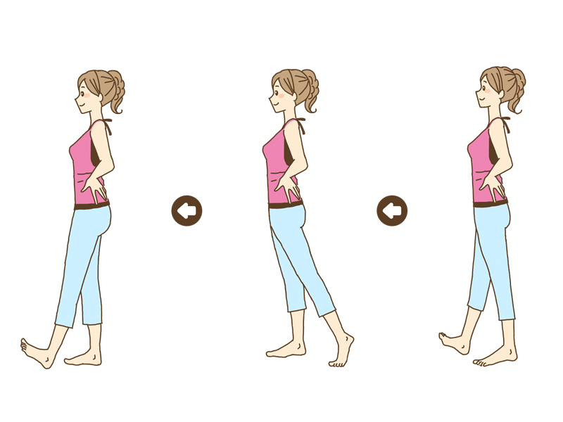 ゆがみを矯正して腰痛改善！1日5分ゆっくり歩く「距骨ウオーキング