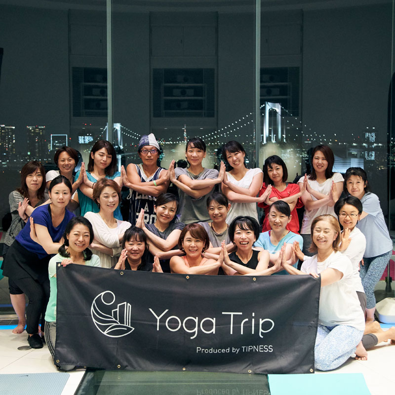 ティップネス主催「YOGA Trip」によるチャペルヨガ「Hilton TOKYO DAIBA session」