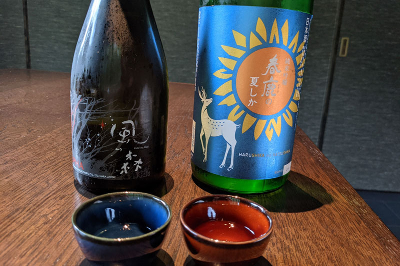 「ふふ 奈良」で出している日本酒
