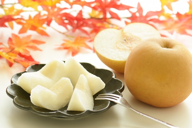 漢方では体を潤すと考えられている梨
