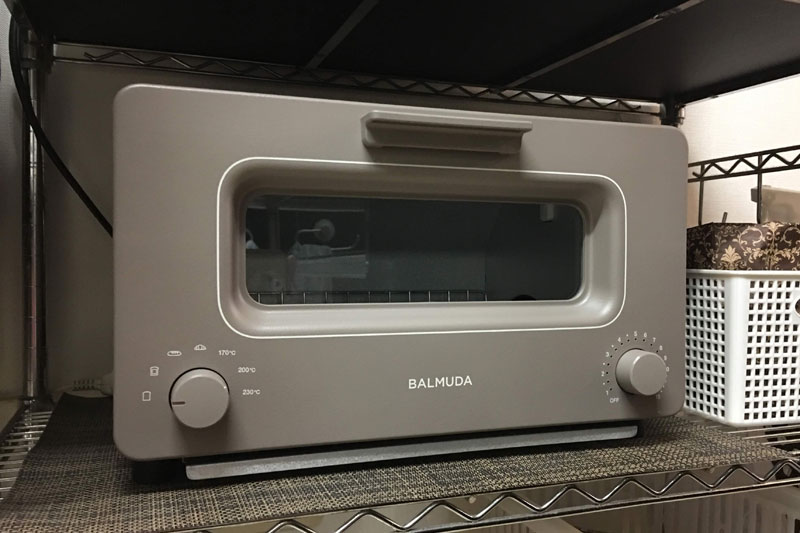 パンがおいしく焼ける「BALMUDA The Toaster（バルミューダ ザ・トースター）」