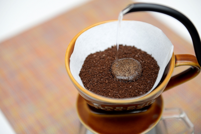コーヒーかすの脱臭効果は炭以上（Ph／Photo AC）