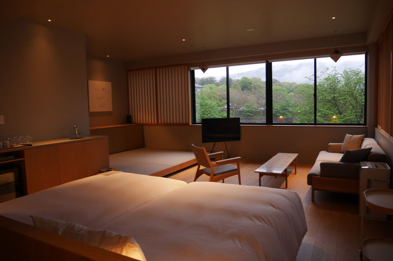 客室からは春日山原始林や五重塔を眺めるロケーション（MIROKU 奈良 by THE SHARE HOTELS）
