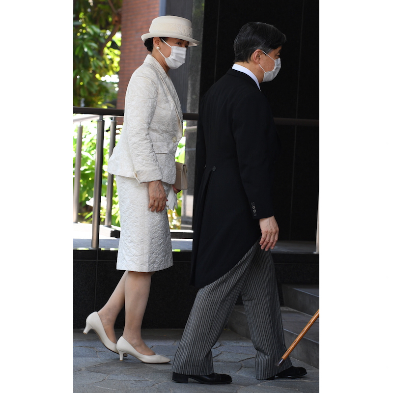 日本学士院第112回授賞式に出席される天皇皇后両陛下