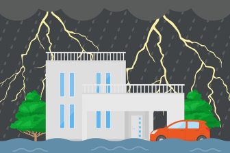 台風が来ると屋内にある家電が故障する可能性も　水漏れ・落雷・停電に備えてやるべきこととは？