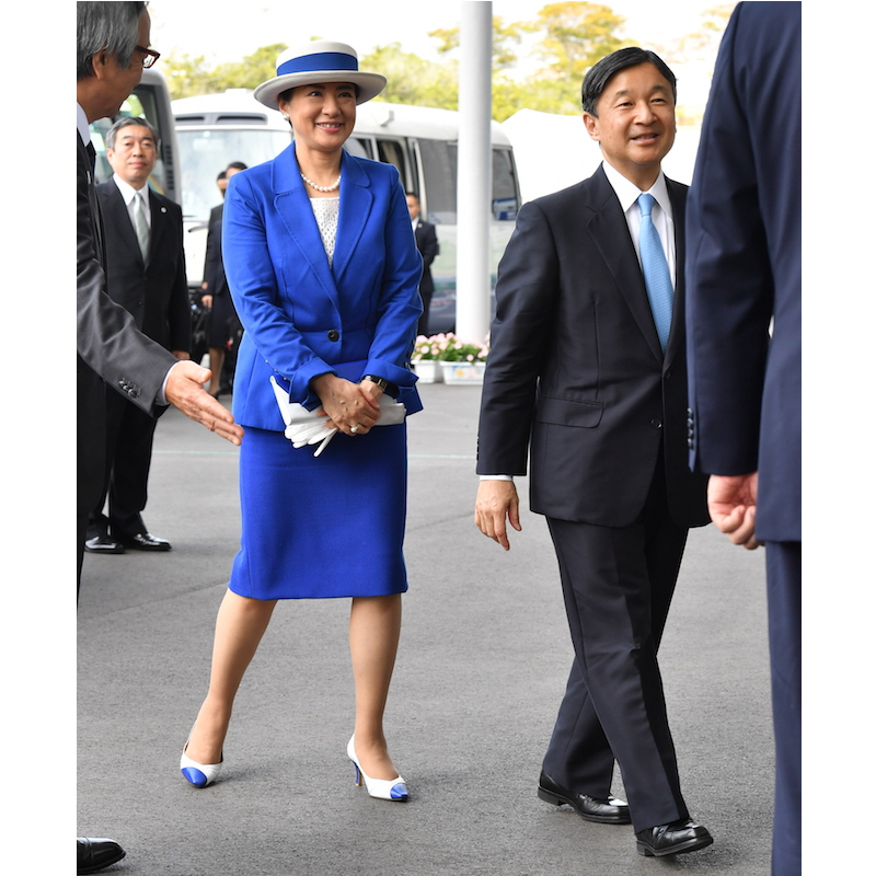 2019年9月、第74回国民体育大会が開催されている茨城県をご訪問の天皇皇后両陛下