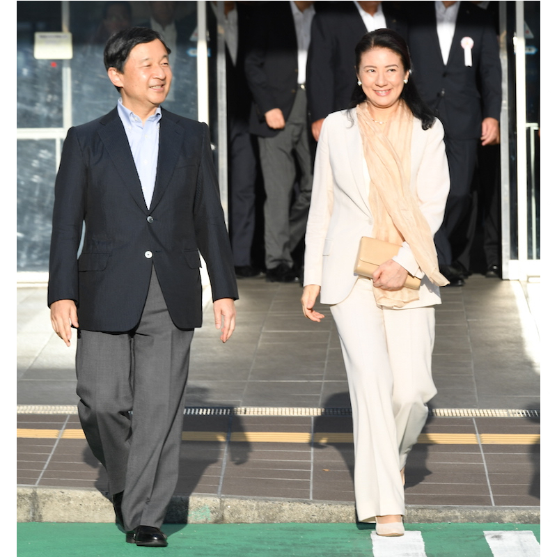2017年に奈良を訪問された天皇皇后両陛下
