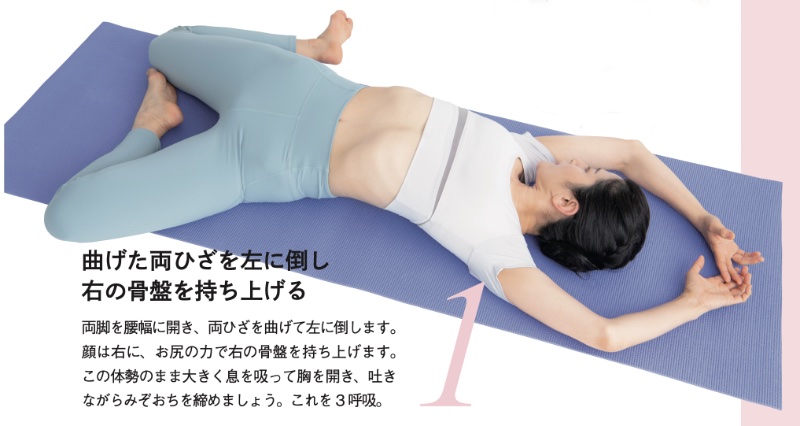 股関節をほぐす「パタパタ体操」のやり方1