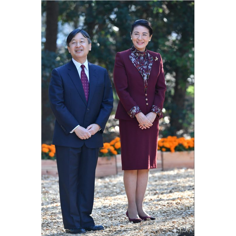 2018年11月、東京都内で開かれた第42回全国育樹祭にご出席の天皇陛下と雅子さま