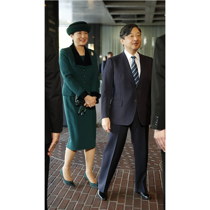 2018年11月、日本PTA創立70周年記念式典にご出席の天皇陛下と雅子さま
