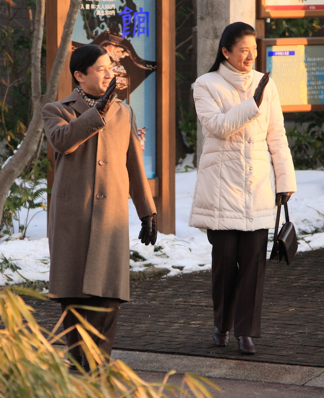 2008年1月、冬季国体開会式へのご出席などのため長野県を訪問された天皇皇后両陛下