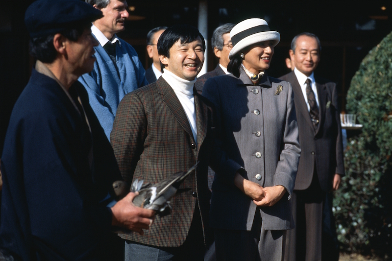 日本の各国駐在大使を招いて、伝統的な鴨猟を行う恒例行事に参加された天皇皇后両陛下