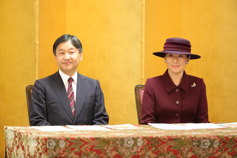 2017年12月、平成29年度「障害者週間」関係表彰式にご出席の天皇皇后両陛下