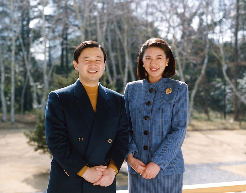 1999年、天皇陛下（当時は皇太子）39歳のお誕生日の天皇陛下と雅子さま