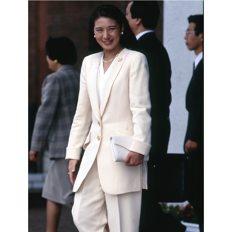 1997年5月、ご静養先の那須御用邸に向かうため、東京駅をご出発の雅子さま