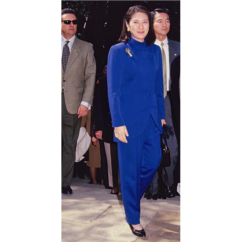 1998年3月、スペイン・フェリペ皇太子（当時）来日歓迎の際の雅子さま