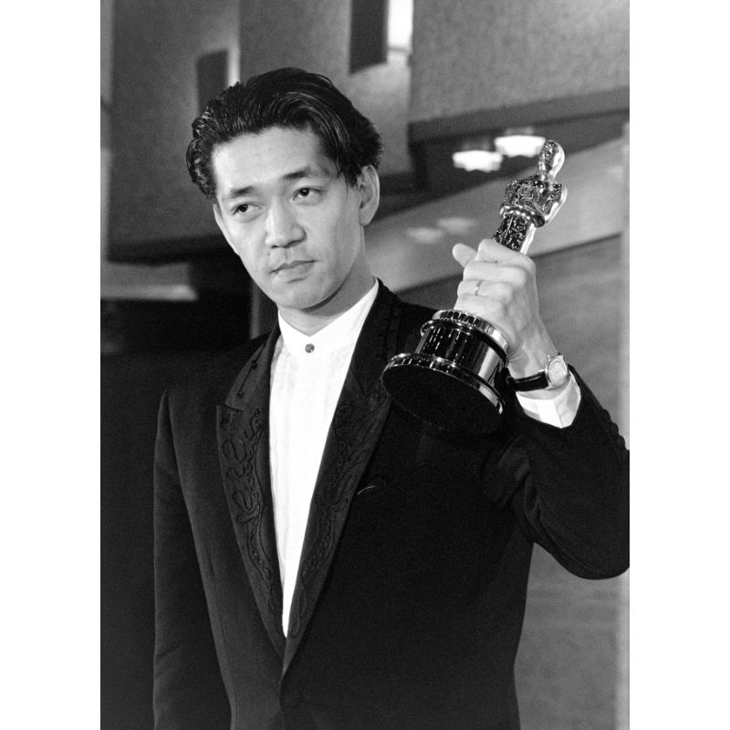 1988年、映画『ラストエンペラー』の音楽で米アカデミー賞を受賞（Ph／時事通信フォト）