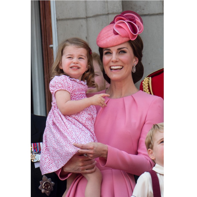 ピンクのゴージャスな帽子をかぶったキャサリン妃（2019年2月28日、Ph／GettyImages）