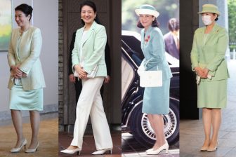 皇后雅子さま、春のグリーンファッションを振り返り　白との合わせや素材感の工夫で華やかな雰囲…