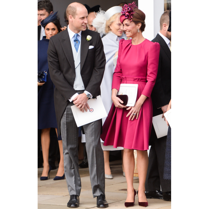 ユージェニー王女の結婚式に出席（2018年10月12日、Ph/GettyImages）