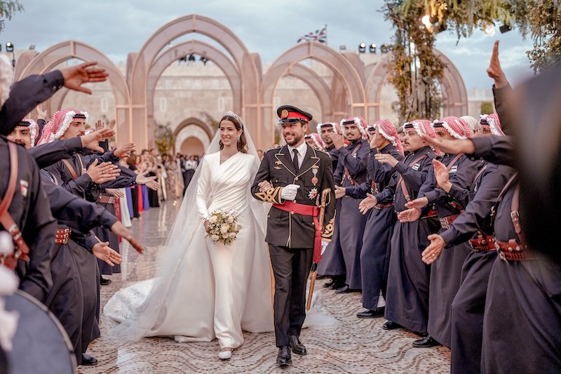 ヨルダン国王の第一子・フセイン皇太子の結婚式には世界各国の王族が出席（2023年6月1日、Ph/GettyImages）