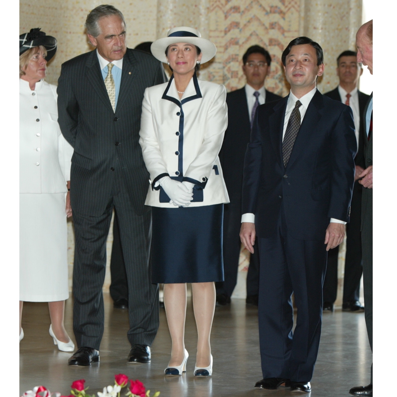 オーストラリア戦争記念館を訪問された雅子さま（2002年12月18日、Ph／JMPA）