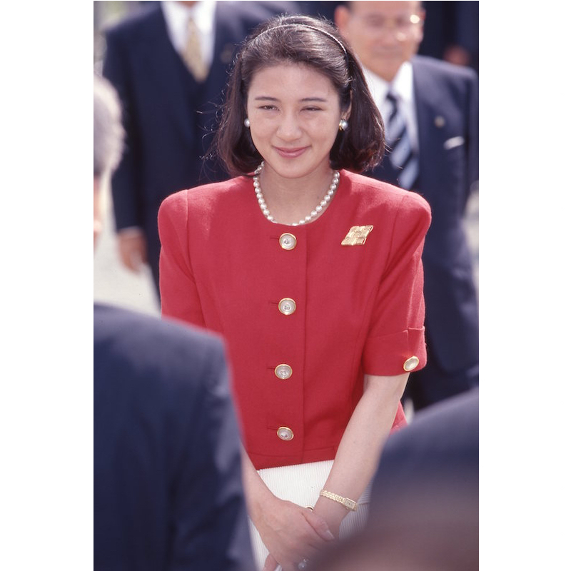 1996年7月、佐賀県各地をご訪問の雅子さま