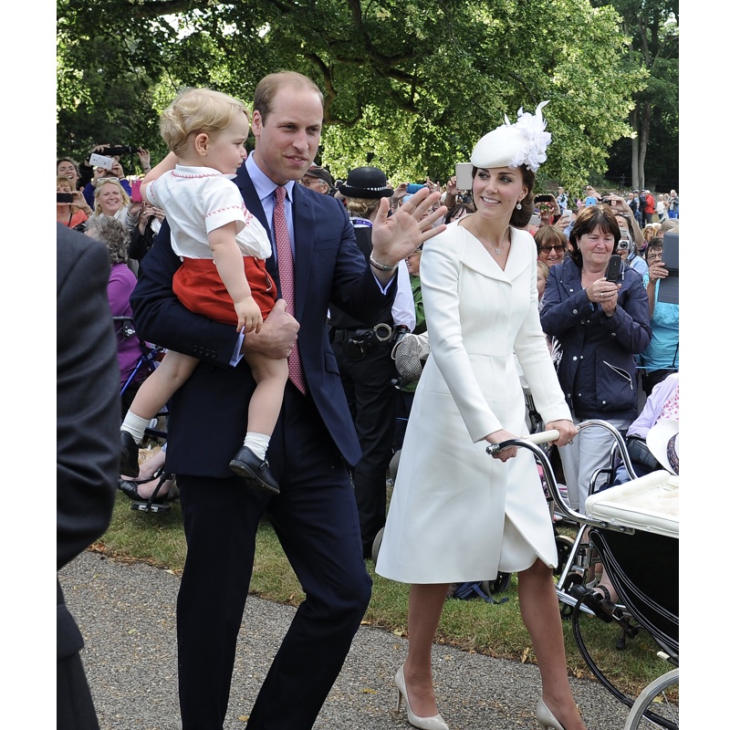 キャサリン皇太子妃のワントーンコーデ（2015年7月5日、Ph/GettyImages）