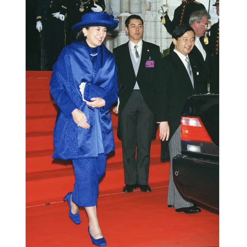 ベルギーのフィリップ国王（当時は皇太子）とマチルド王妃（当時は皇太子妃）の結婚式（1999年12月4日、Ph／JMPA）