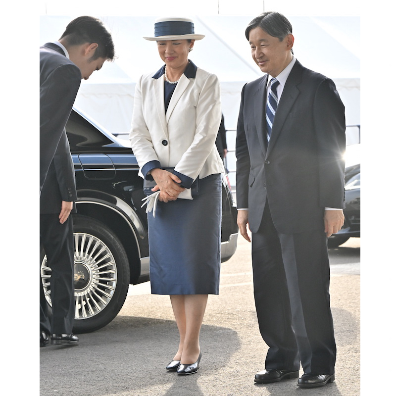 「全国豊かな海づくり大会」に出席された天皇皇后両陛下（2023年9月17日、Ph／JMPA）