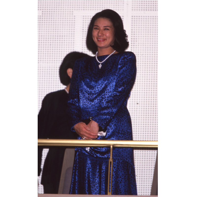 1998年10月、東京都中央区の王子ホールで行われたスコーレコンサートにの雅子さま