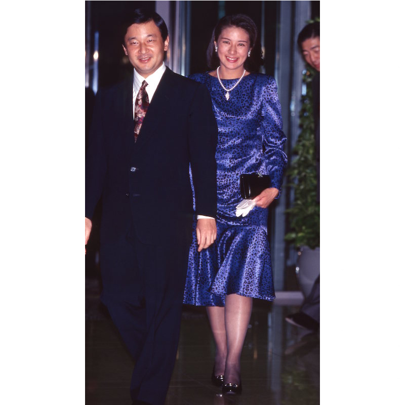 1998年10月、東京都中央区の王子ホールで行われたスコーレコンサートにご出席の天皇皇后両陛下