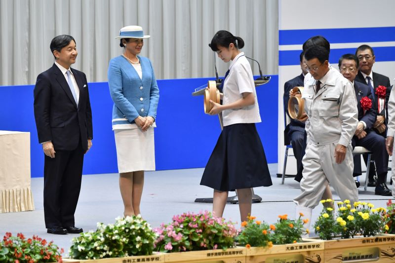 2019年の海づくり大会にご出席の天皇皇后両陛下