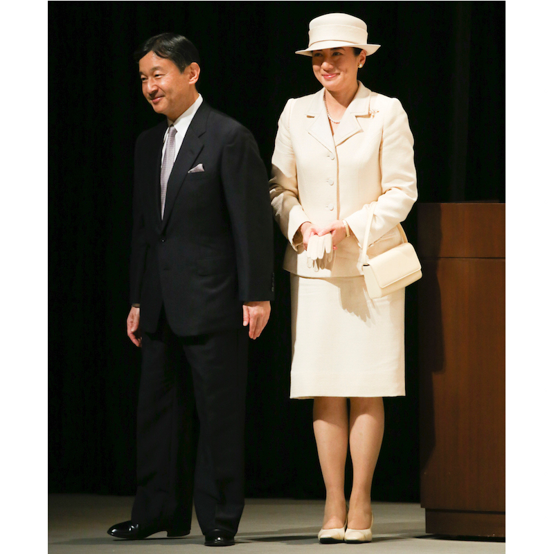 2016年9月、国立劇場の開場50周年を記念する式典にご出席の天皇皇后両陛下
