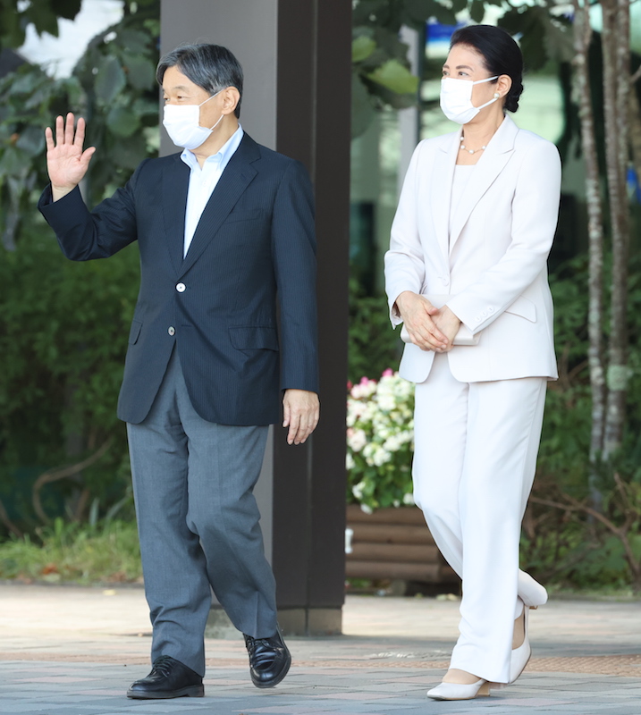 北海道で開催される「海づくり大会」などに出席するため北海道を訪問される天皇皇后両陛下