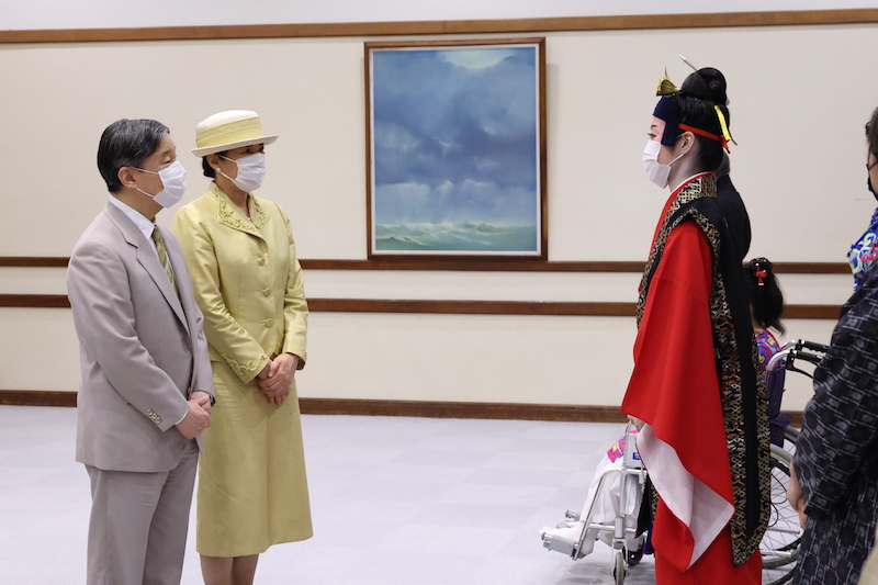 2022年10月に沖縄県をご訪問された天皇皇后両陛下