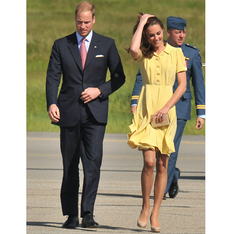カナダを訪問したウィリアム皇太子夫妻（当時は王子）（2011年7月7日、Ph/GettyImages）