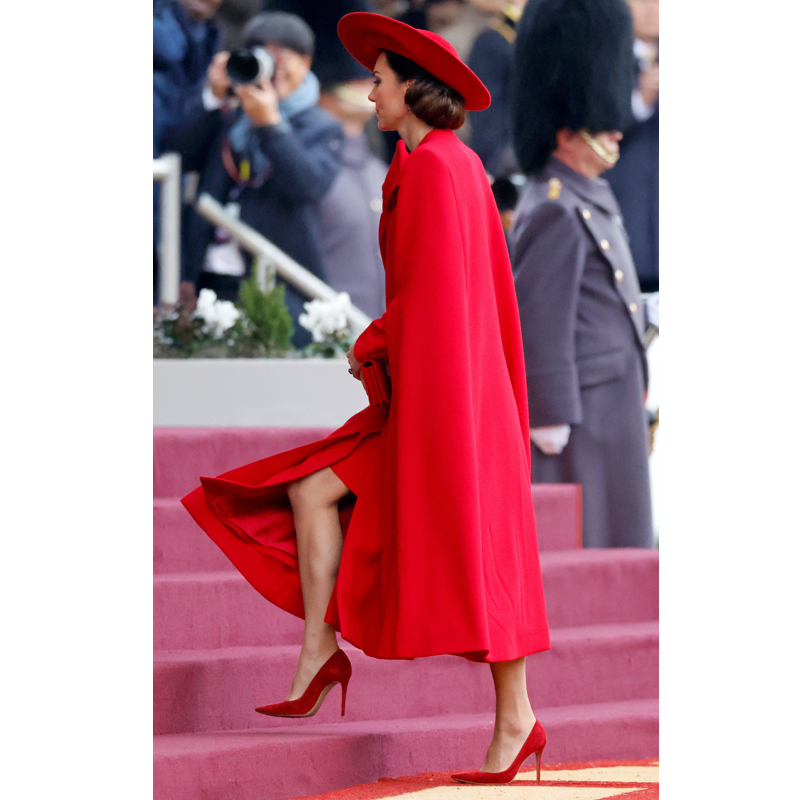 キャサリン皇太子妃の美脚が話題に（2023年11月21日、Ph/GettyImages）