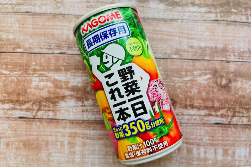 カゴメの野菜ジュース缶