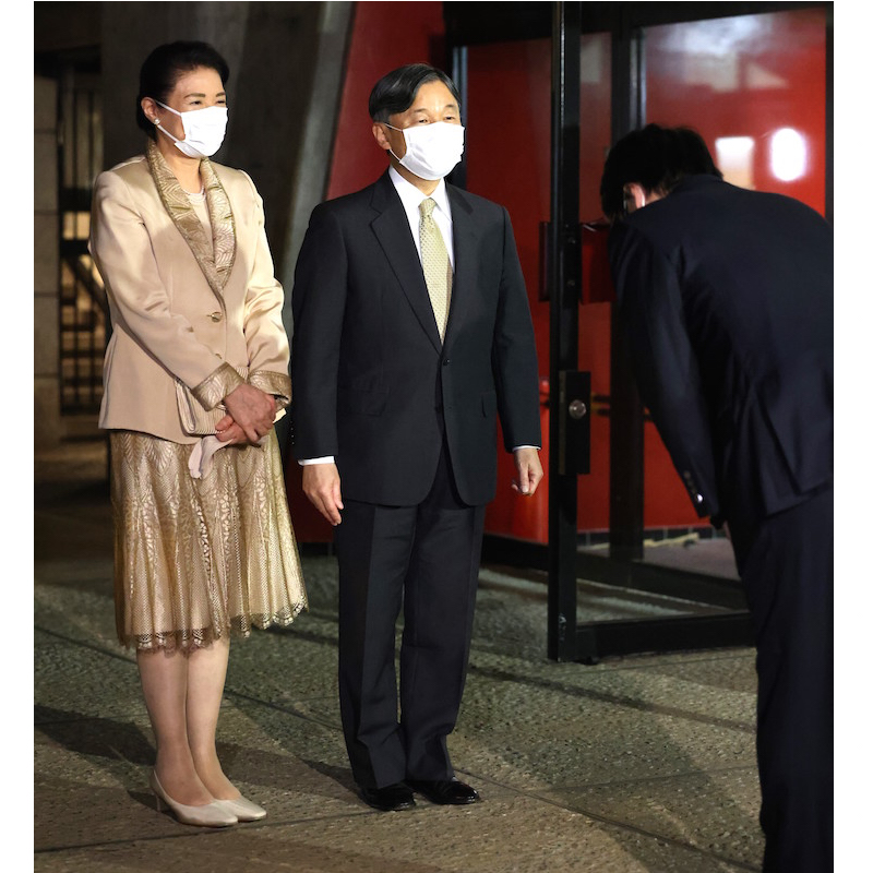 2023年10月、天皇陛下とともに、東京文化会館にて行われた、熊川哲也さん主宰のバレエ団の公演を鑑賞された天皇皇后両陛下