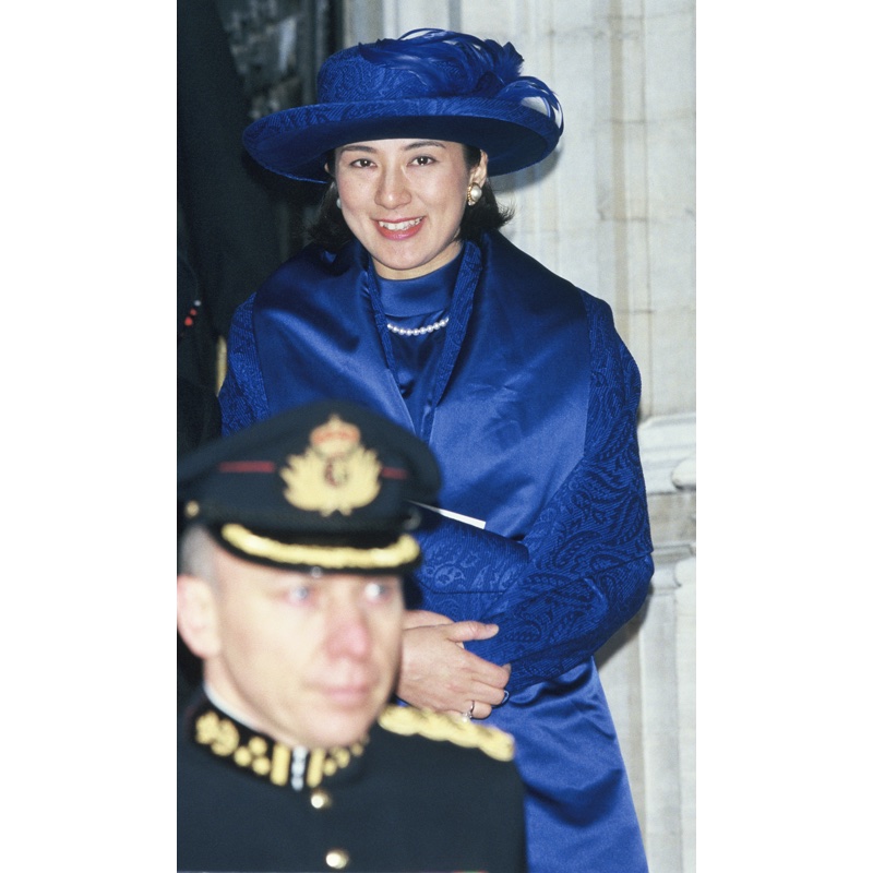 1999年12月には、首都のブリュッセルにあるサン・ミッシェル大聖堂で行われたフィリップ国王（当時は皇太子）の結婚式に参列の雅子さま