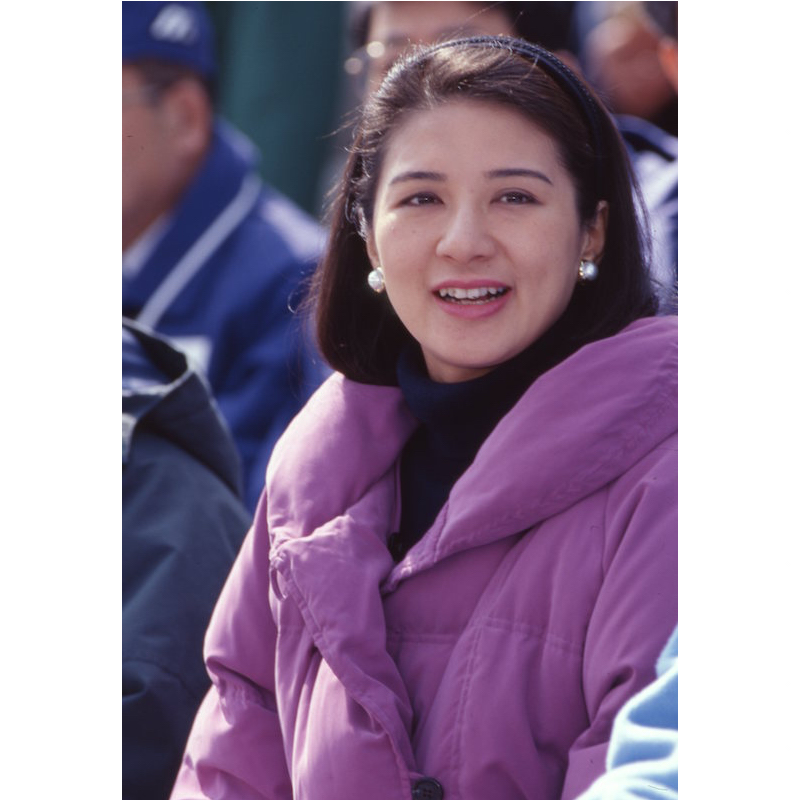 1998年3月、長野パラリンピックの競技をご観戦の雅子さま
