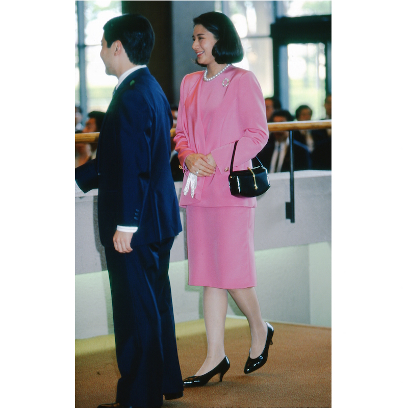 1996年5月、東京のNHKホールでハンブルグ国立歌劇場日本公演をご鑑賞の雅子さまと天皇陛下