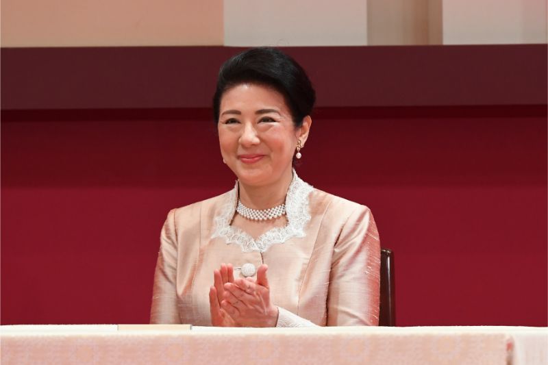 2023年4月、日本国際賞の授賞式に出席された雅子さま
