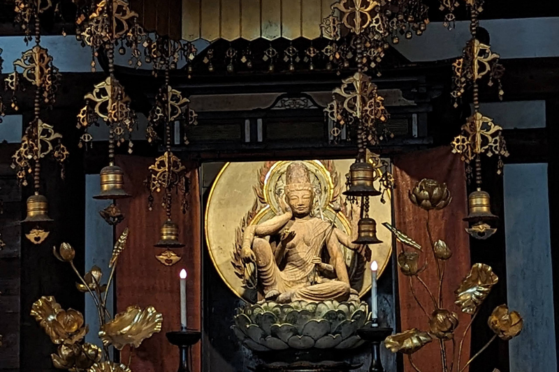 室生寺のご本尊　重要文化財「如意輪観音菩薩」