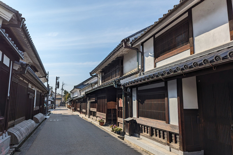 町内の半分以上が伝統的建造物という（奈良県橿原市今井町）