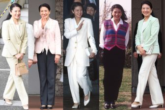 《最近ではペールカラー×締め色が定番》皇后雅子さまの春の洗練「パンツスタイル」　スタイリストが注目した着こなしバランス
