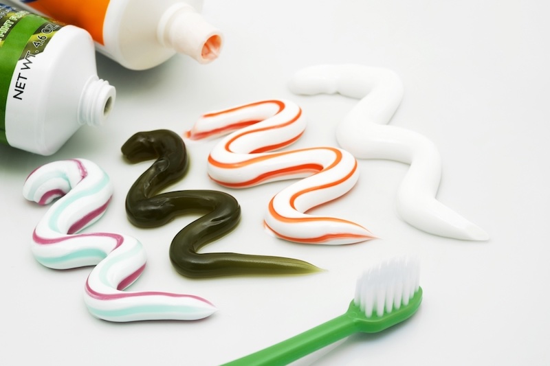 4種の歯磨き粉