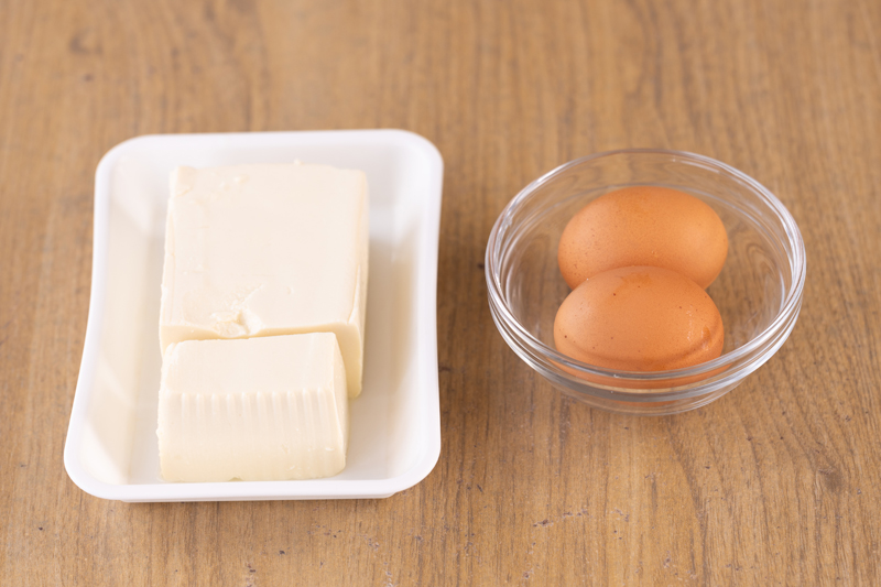 豆腐と卵