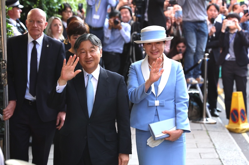 イギリスに公式訪問中の天皇皇后両陛下（2024年6月23日、Ph／代表取材）